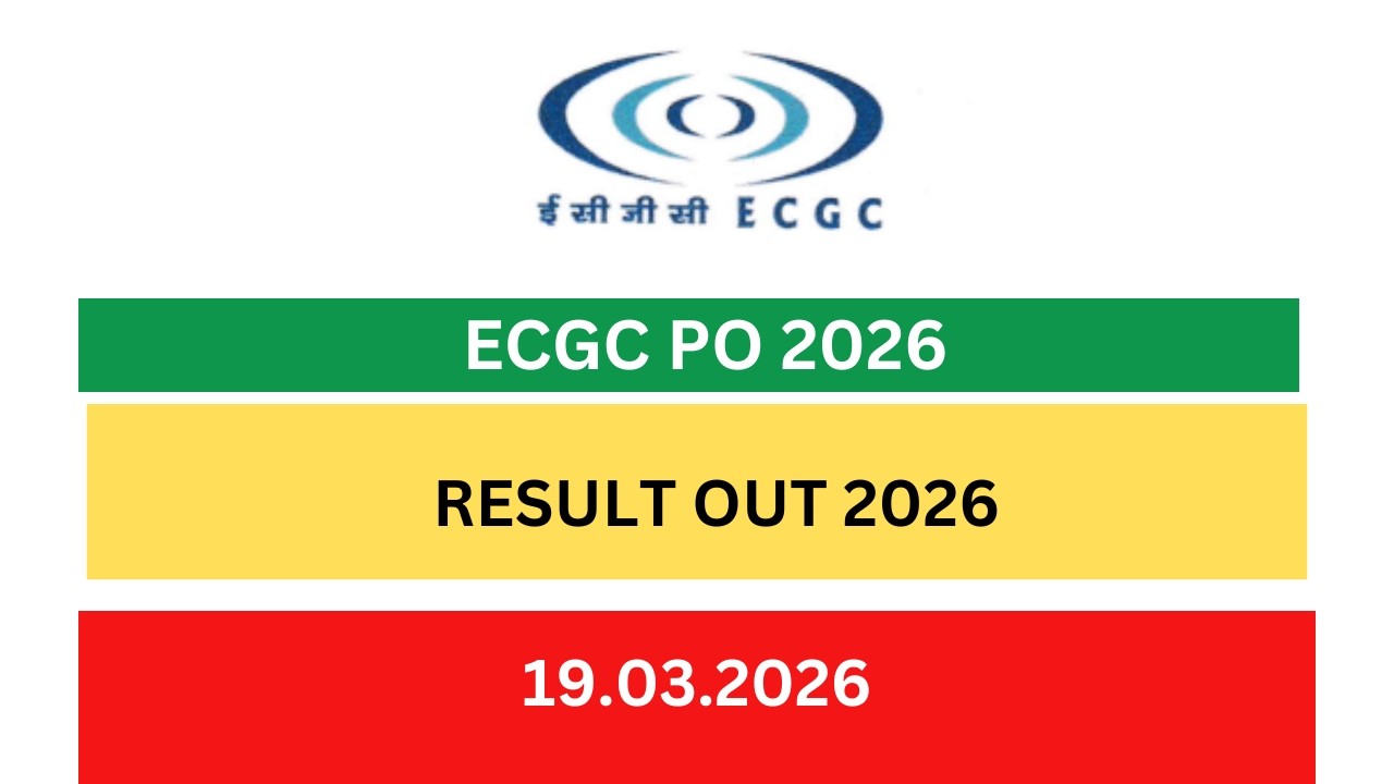 ECGC PO 2026 FINAL RESULT OUT