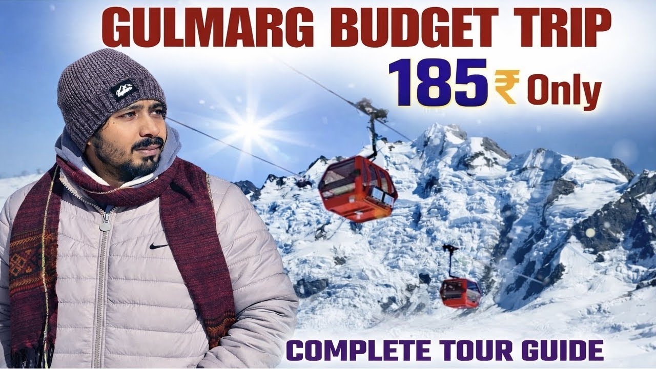 Gulmarg Budget Trip || Srinagar to Gulmarg || Gulmarg Budget Trip in ₹185