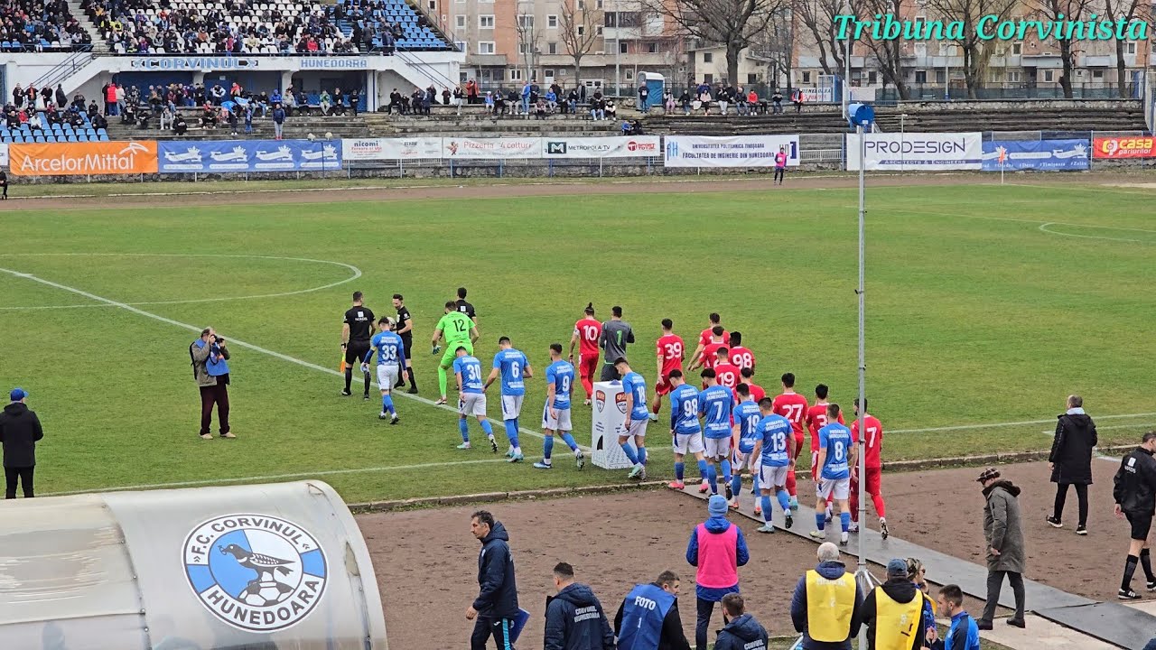 Liga 2: Corvinul Hunedoara vs CSM Slatina 3:0 ~ Tribuna Corvinista
