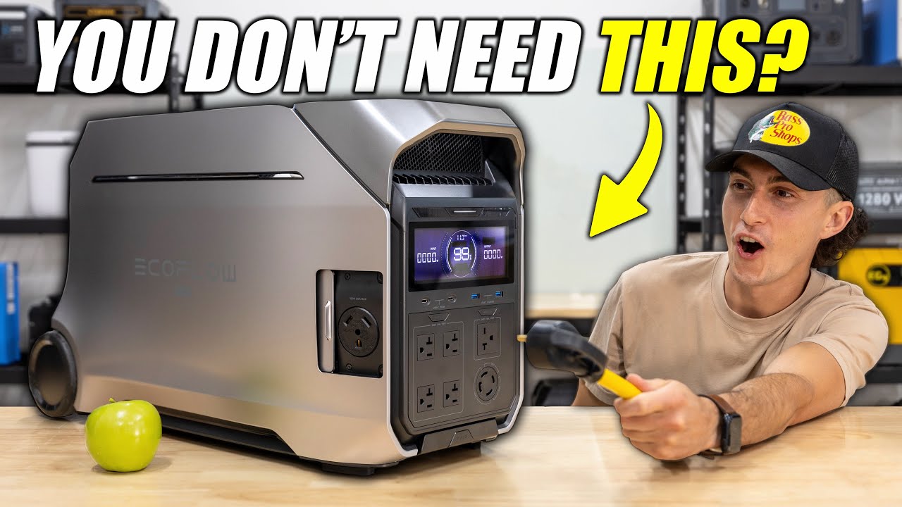 EcoFlow Delta Pro 3 — диковинка или революционное решение?