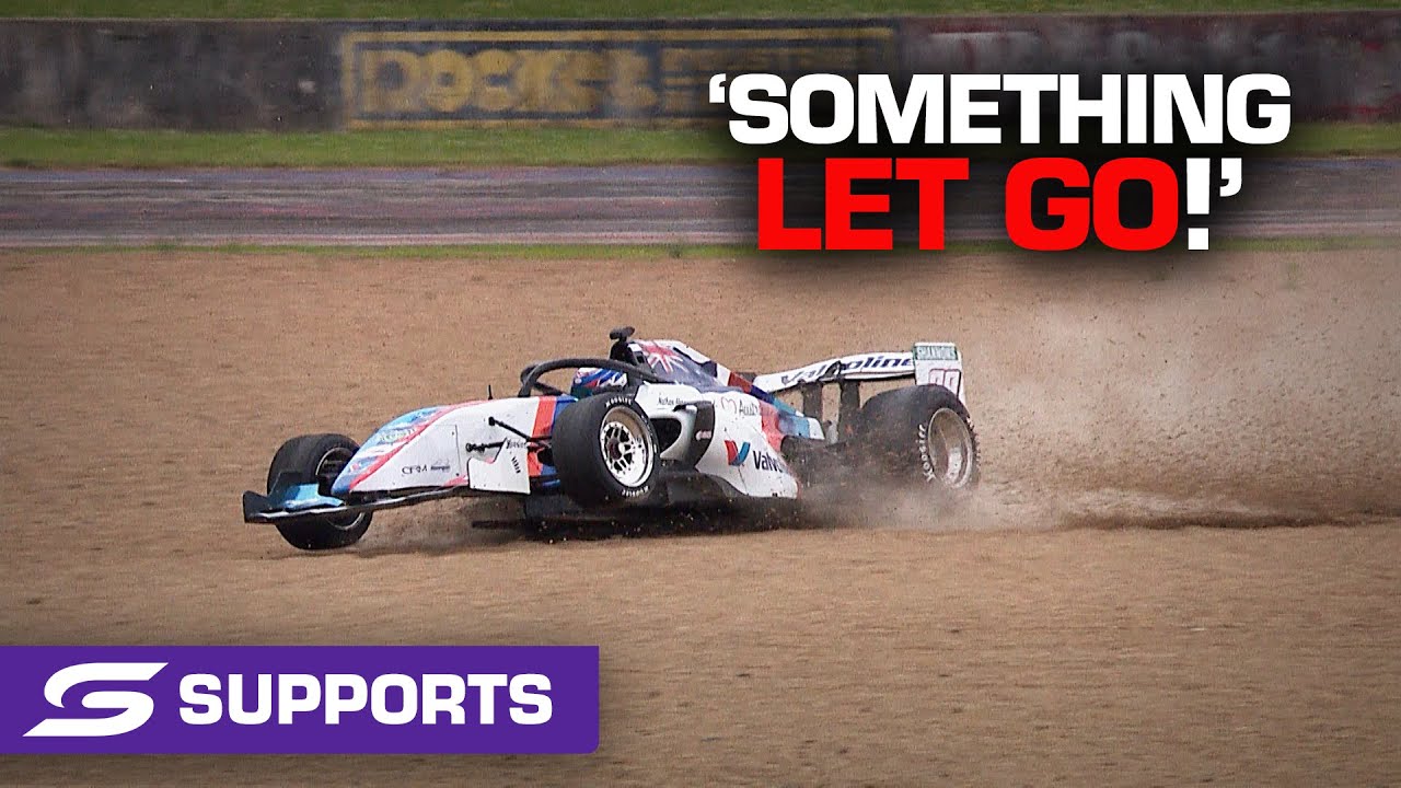 Herne's horrific S5000 failure - Beaurepaires Sydney SuperNight | Supercars 2021
