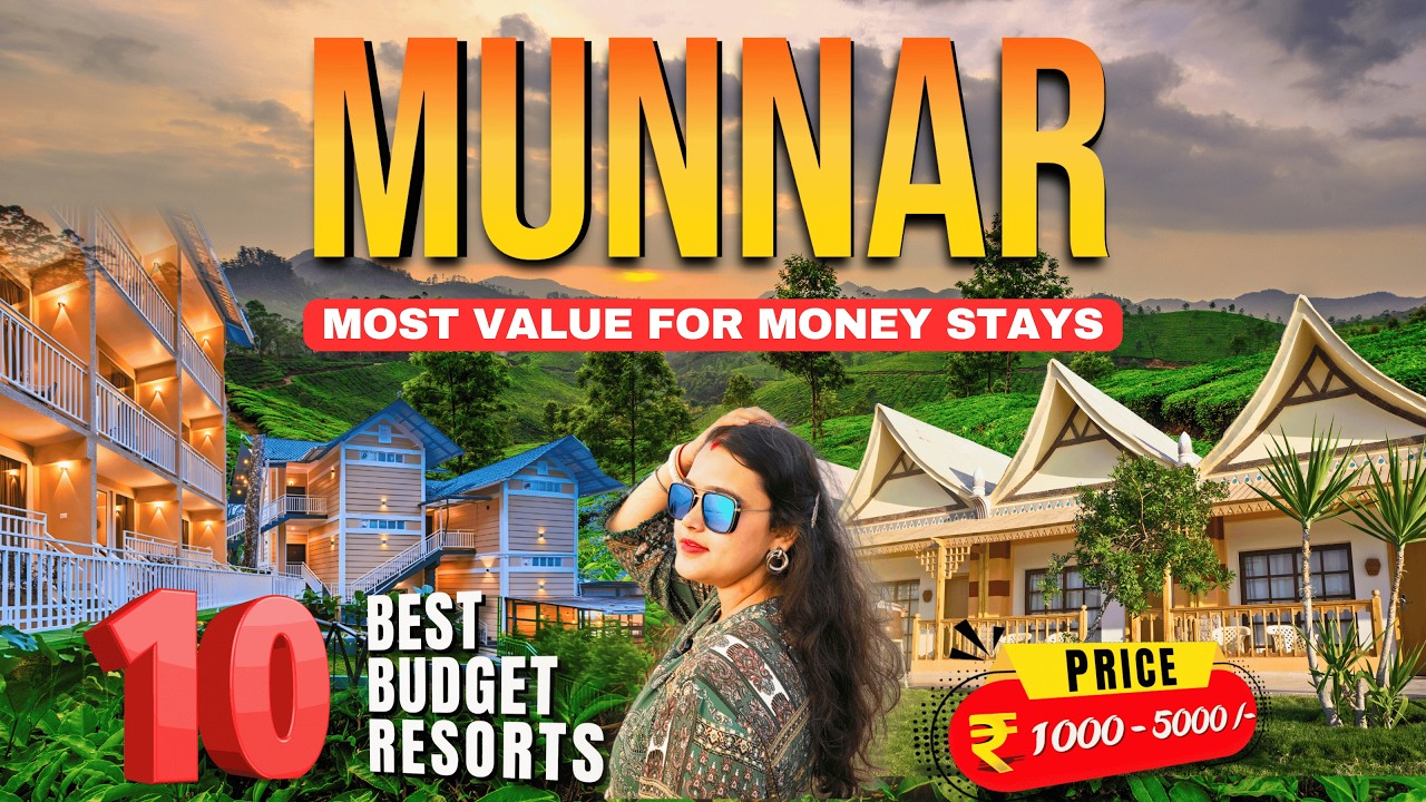 Top 10 Budget Hotels & Resorts in MUNNAR 2026 | Best Family & Couple Stay with Pool
