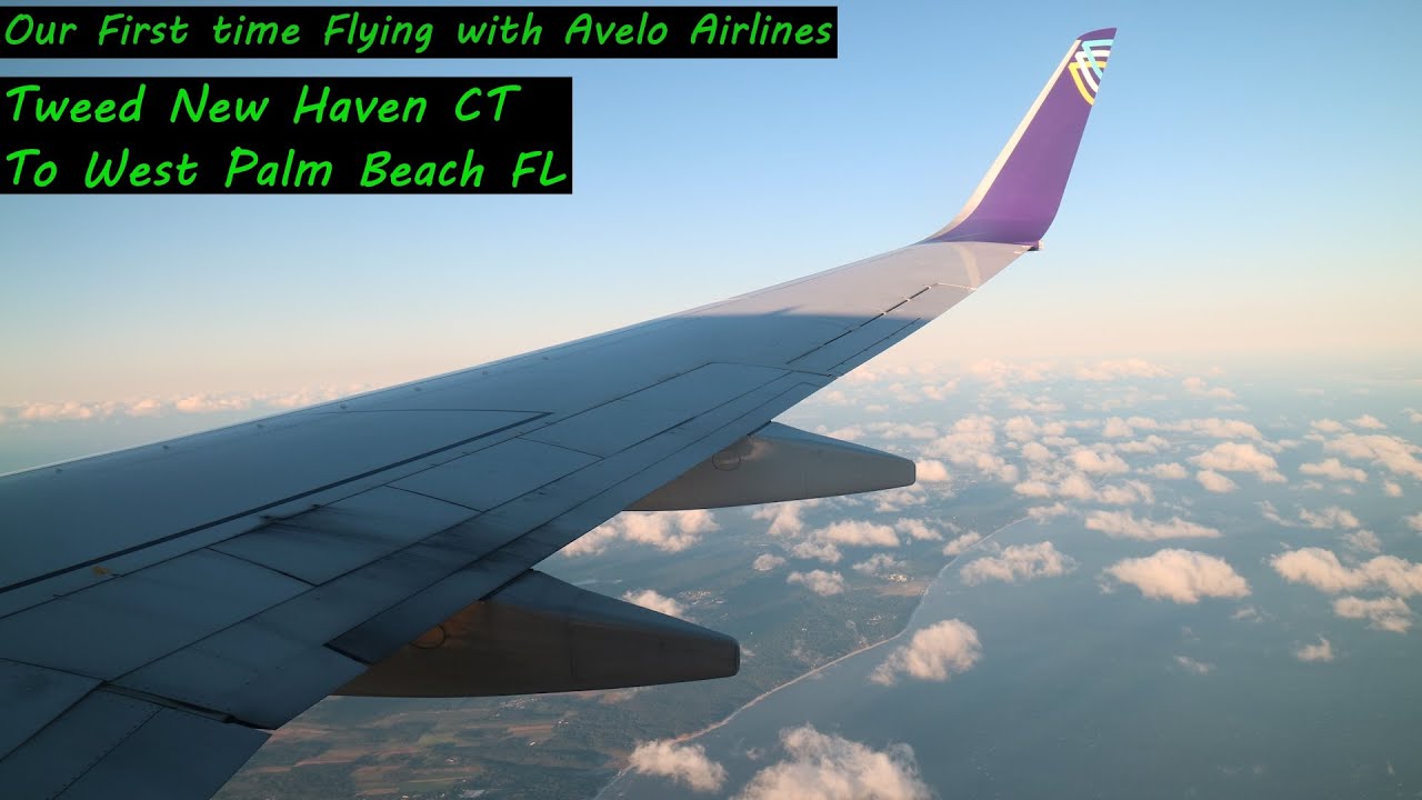 Our first time flying with Avelo Airline from Tweed New Haven to Florida | Voice Over #JVLOGS
