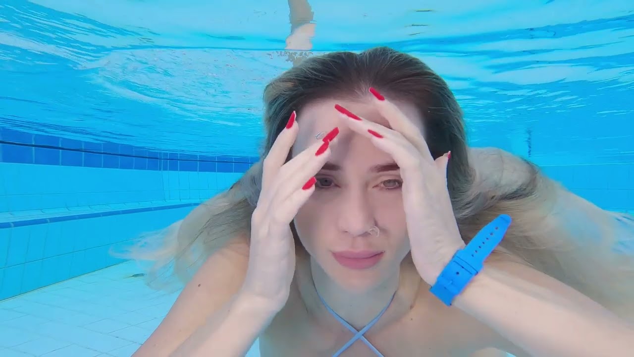 Girl's Perfect Day at the Pool