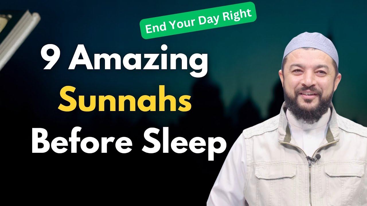 9 Amazing #Sunnah Before Sleep