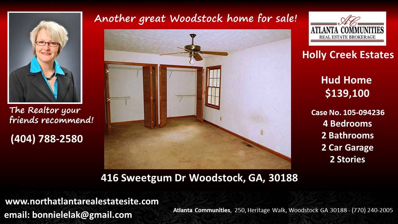 HUD Homes for Sale Holly Creek Estates Cherokee County