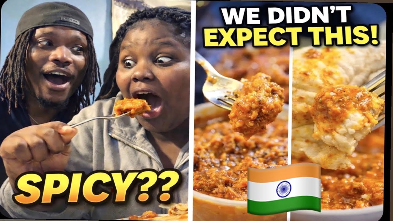 My African Sisters Try Indian Food for the First Time 🇮🇳🔥