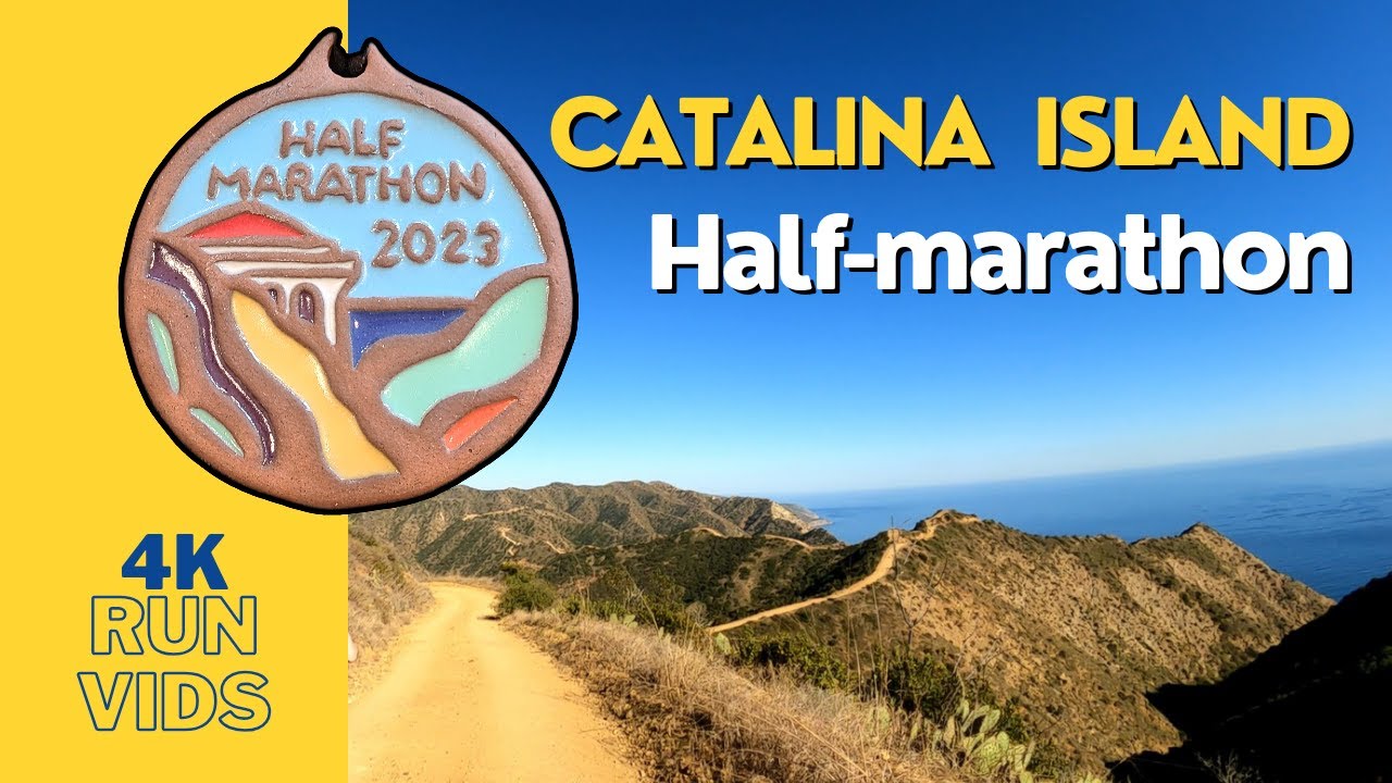 Catalina Island Half-marathon | Keep it Movin' HD Run Vids | Anton Talarico