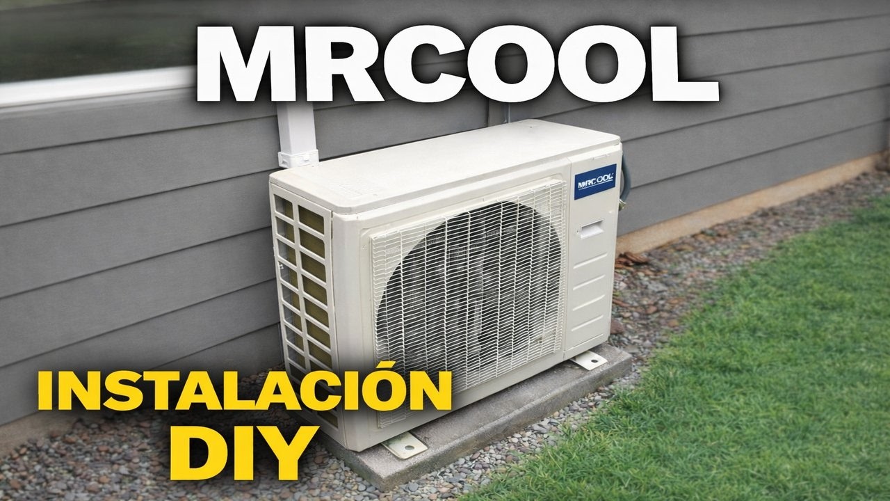 C&oacute;mo Instalar Un Mini Split Sin Ductos MrCool HAZLO T&Uacute; MISMO! - R&Aacute;PIDO y F&Aacute;CIL!