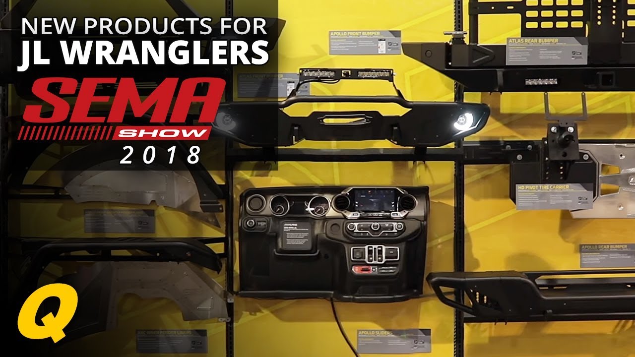 Poison Spyder, G2, Rubicon Express, Pro Comp & Smittybilt JL Wrangler Products at the 2018 SEMA Show