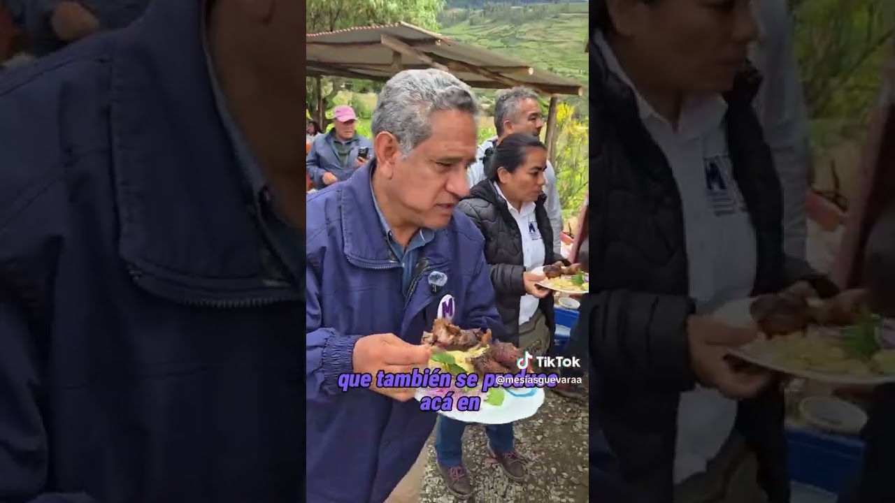 'MESIAS GUEVARA DEGUSTANDO EN ABANCAY', 🇵🇪PARTIDO MORADO💜