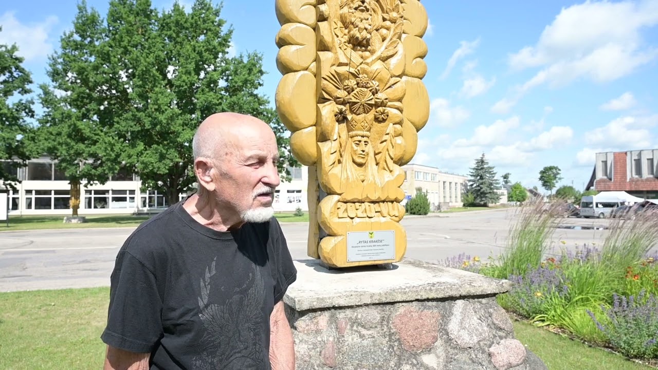 Krakėms 600. V. Ulevičius. Krakės, 2020 m.