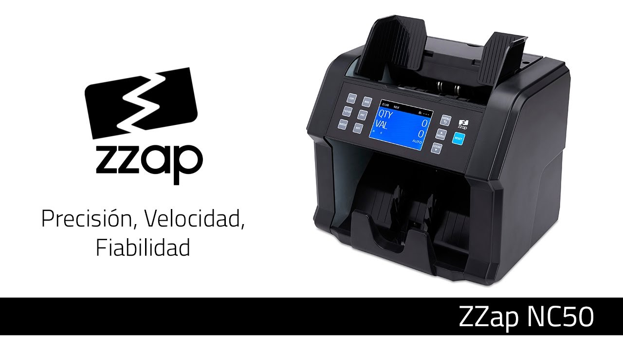 El Contador de Billetes ZZap NC50 – Conteo de Dinero Rápido y Preciso ✅ | ES