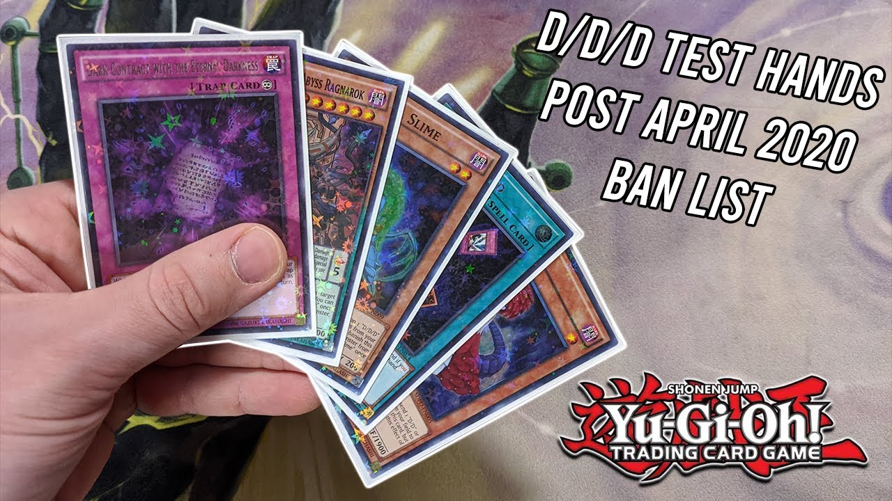 Yu-Gi-Oh! D/D/D Test Hands (Post April 2020 Ban List)