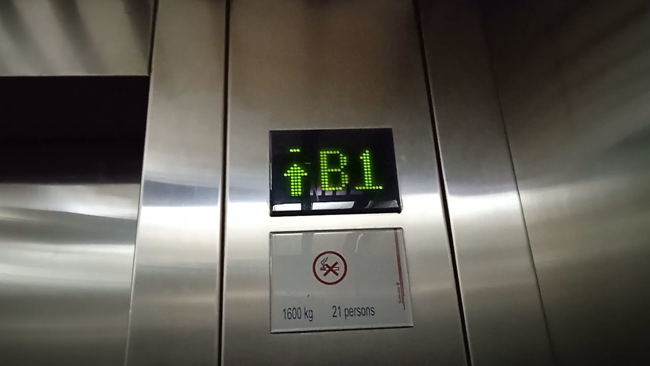 Schindler 300 P Traction Service Elevator at Pondok Indah Mall 2, Jakarta (North)