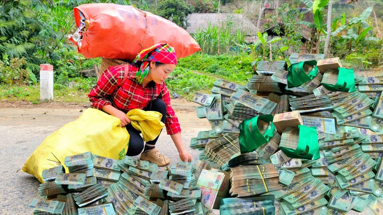 Girl finds millions of dollars - in abandoned dump