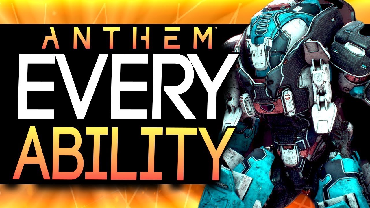 Anthem | EVERY Javellin Ability and Ultimate! - ALL CLASSES - Ranger, Colossus, Storm, Interceptor