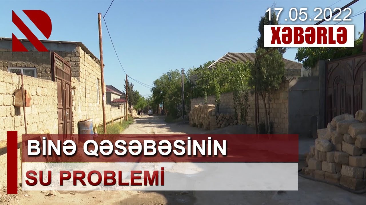 Binə qəsəbəsinin su problemi