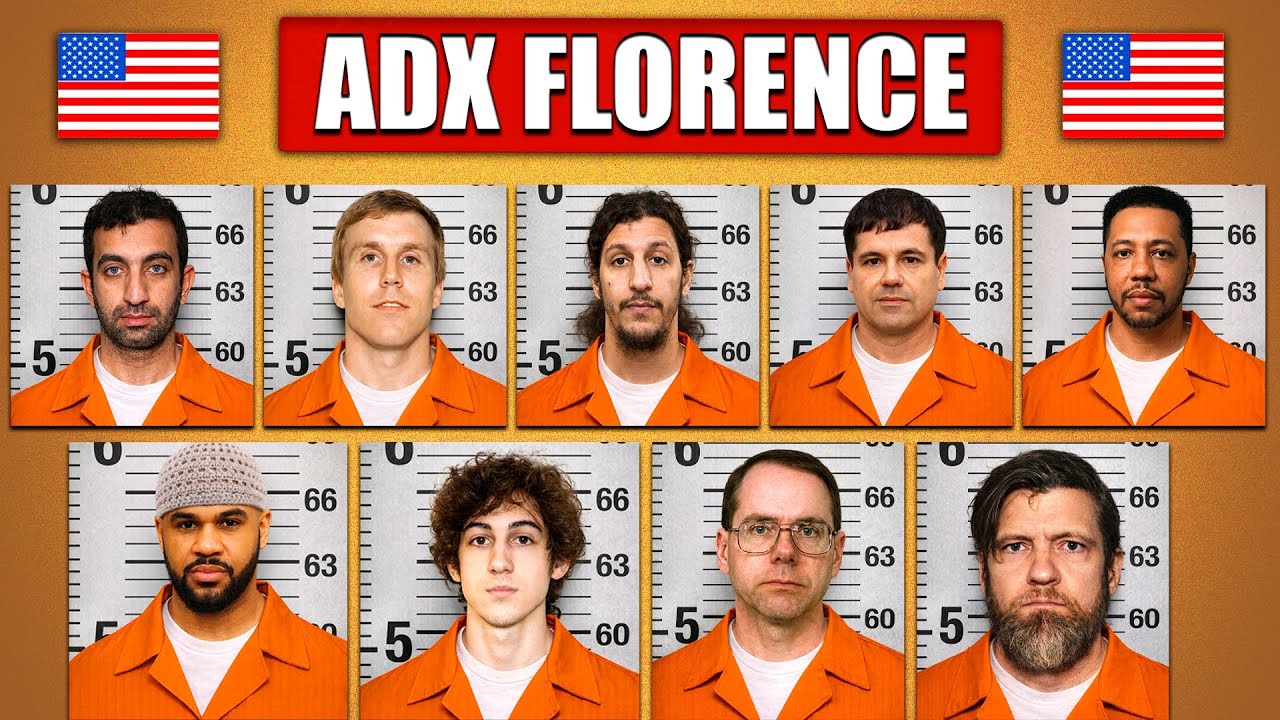 Самые опасные заключенные в тюрьме строгого режима ADX Florence (Supermax)