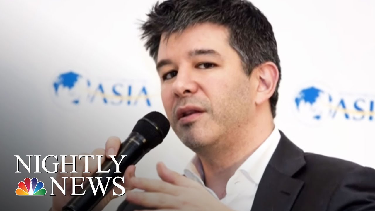 Uber&rsquo;s CEO Travis Kalanick Steps Down Amid Shareholder Pressure After Scandals | NBC Nightly News