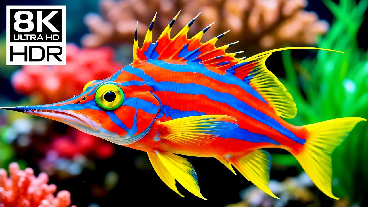 🌊 Serenity Beneath the Sea 8K — Calm Ocean Life & Gentle Coral Flow