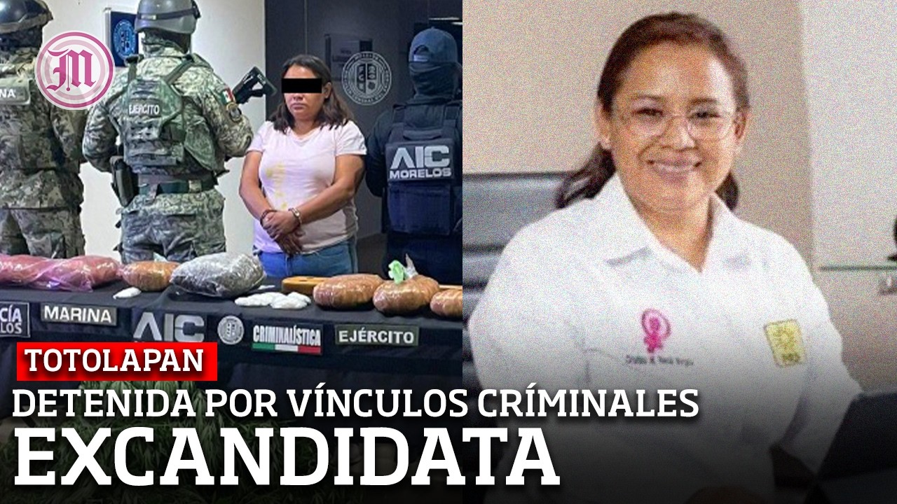 Detienen a excandidata de Totolapan por presuntos vínculos con grupo criminal