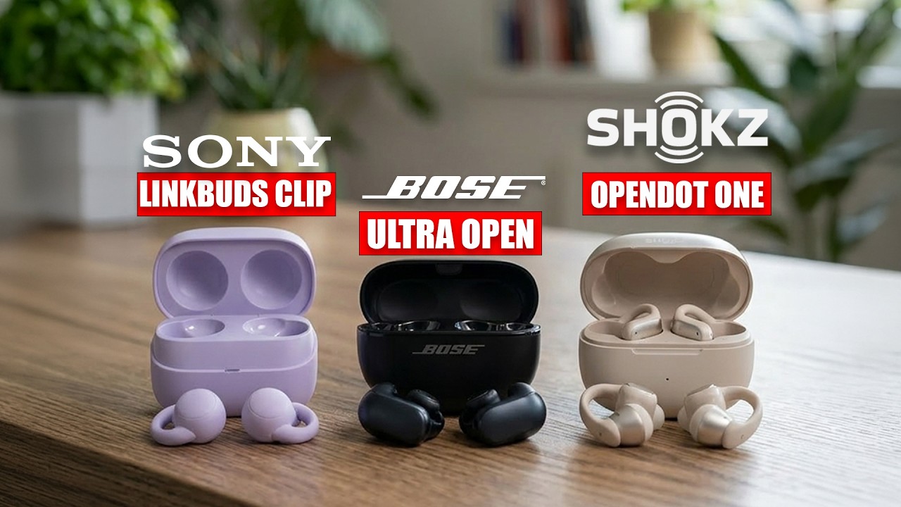 Bose vs Shokz vs Sony: Best Open Ear Earbuds?