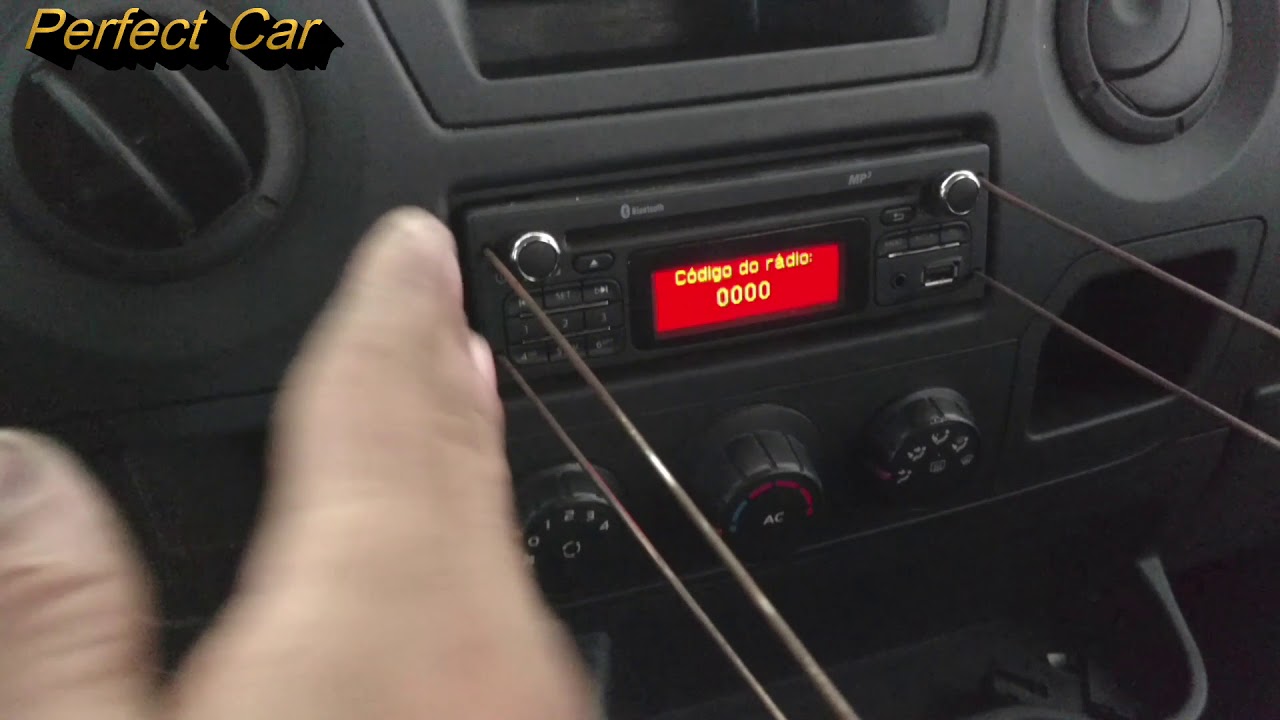 CARLOS - COMO DESCOBRIR O CÓDIGO DO RADIO DA RENAULT MASTER