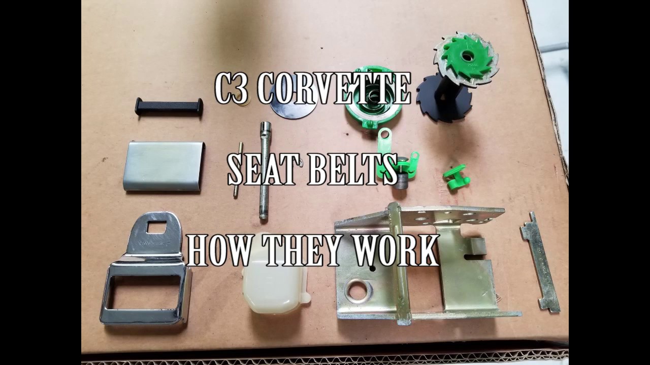 C3 Corvette Seat Belts