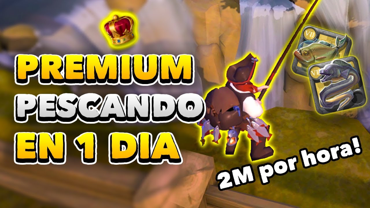 🔥GUÍA COMPLETA DE PESCA EN ALBION ONLINE | 🤑 CONSIGUE TU PREMIUM EN 1 DÍA | izValen