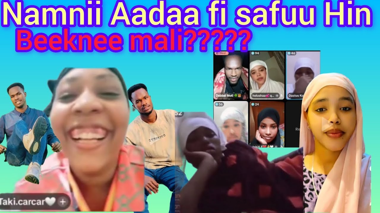 Dhiraa guyyaatti yooguu 7  Dabboo tiya tuqun barbaada jetti intaaltii hin qanfaatu kkkk 