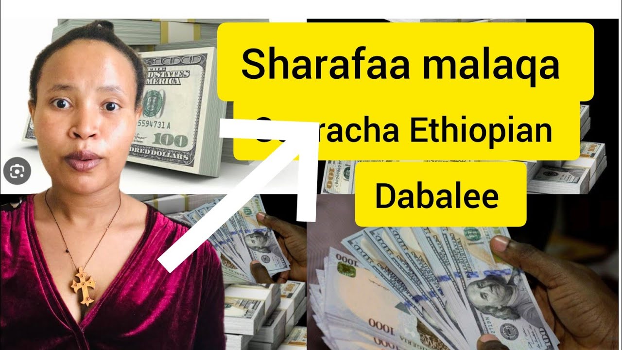 Sharafaa malaqa gaba guuracha Ethiopian dabalee #money #dollar #ethiopian #oromoo