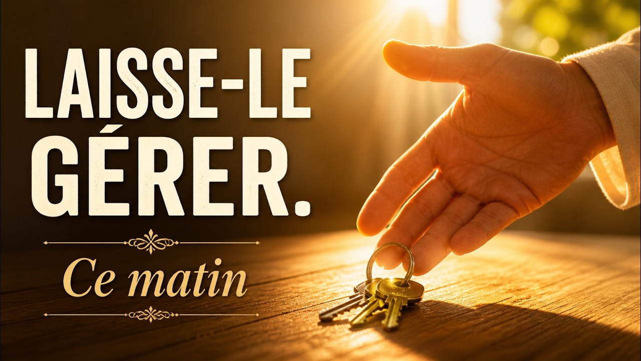 CONFIE MAINTENANT TA JOURNÉE À JÉSUS 🌅 | Prière Matinale Puissante pour Recevoir la Paix Profonde