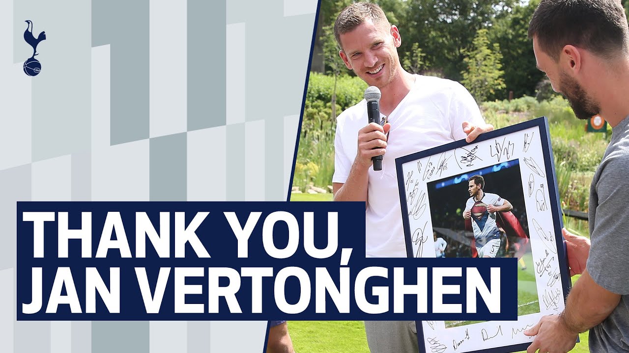 THANK YOU, JAN VERTONGHEN 💙 #ThankYouJan