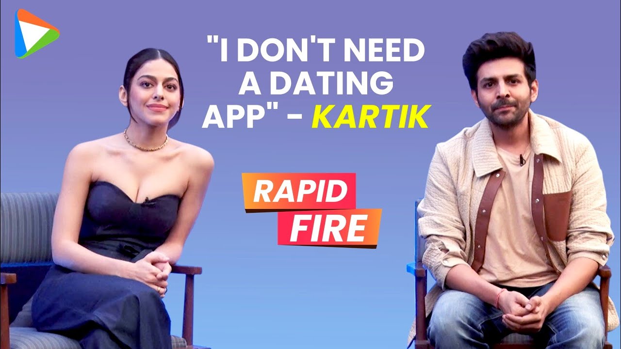 Alaya F: "Kartik Aaryan is addicted to his phone" | Rapid Fire | Freddy
