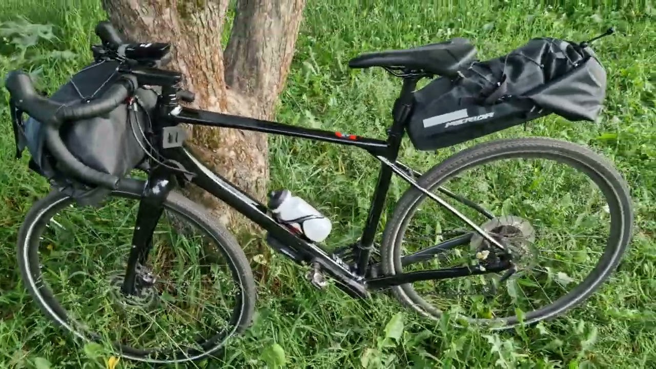 переехал на гравийник merida silex 400 и байкпакинг от мерида