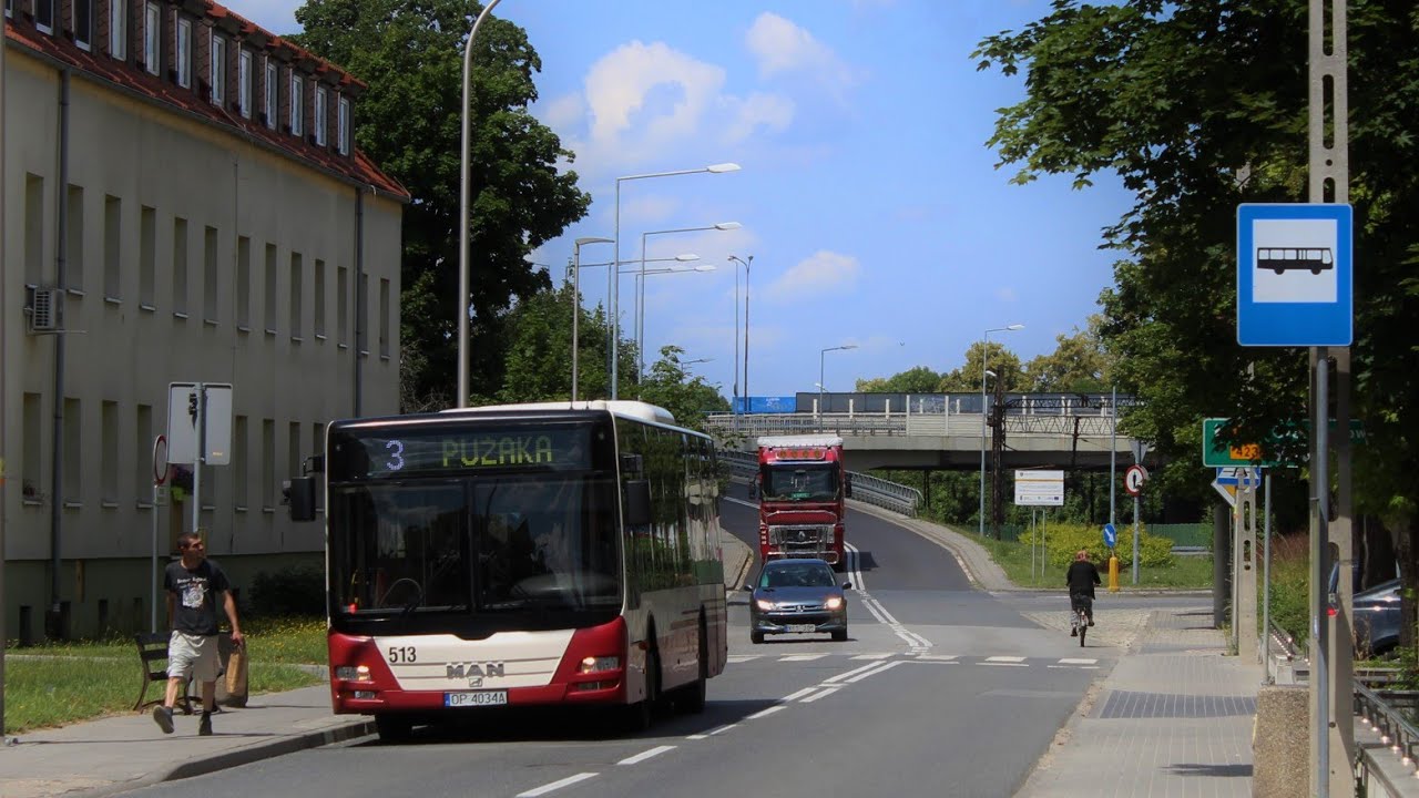 MZK Opole MAN NL283 #513 [*] (3) Pileckiego CUP