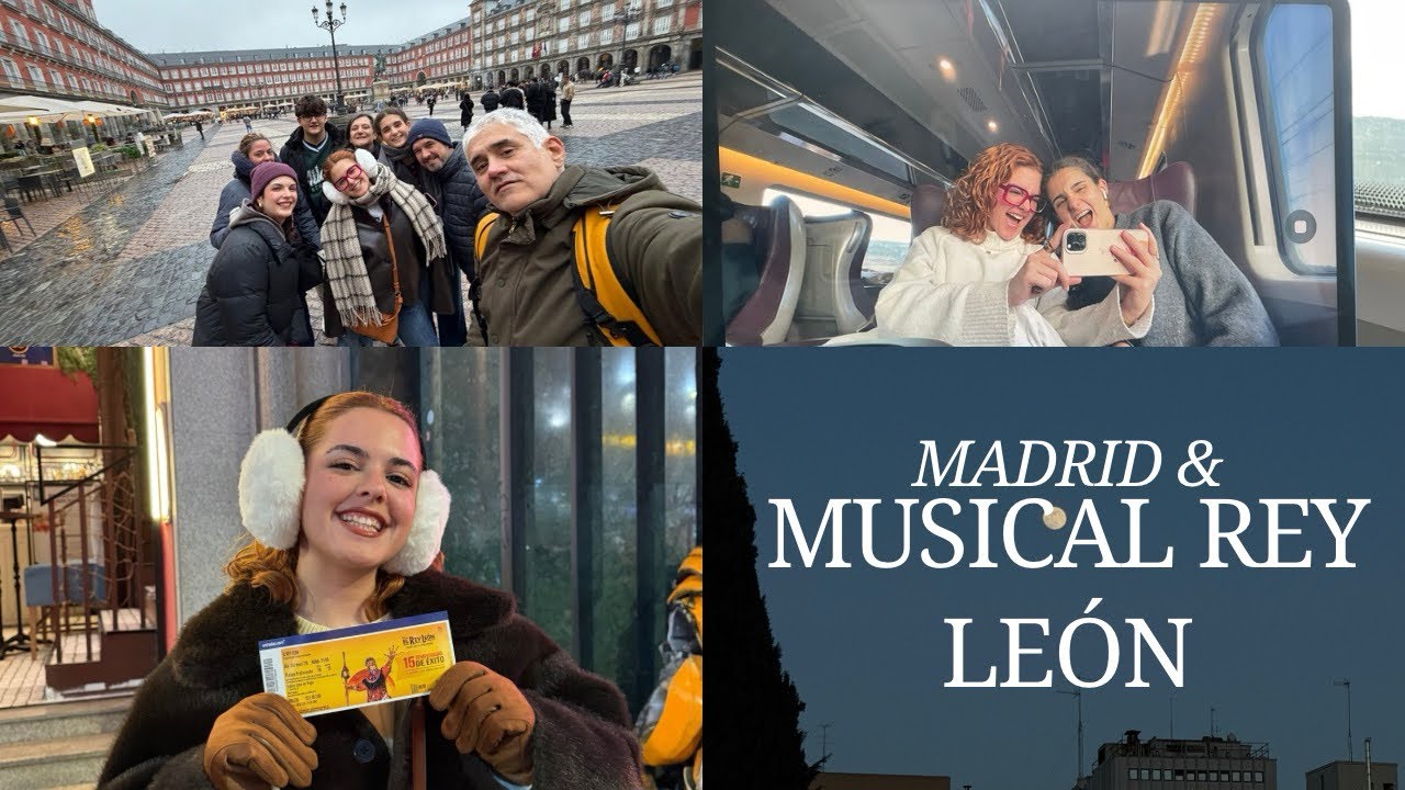 Vlog Finde en Madrid viendo el rey Lenón 2026