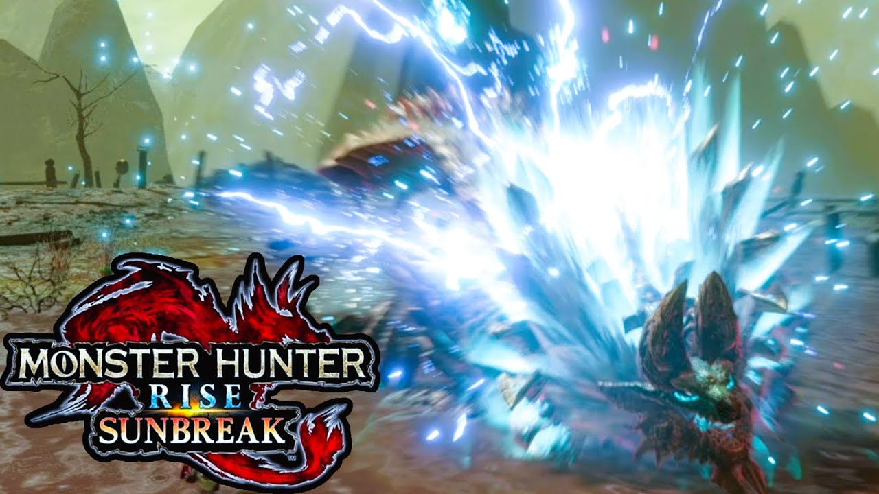 monster hunter rise sunbreak - multiplayer online gameplay - zinogre - dual blades - casual gaming