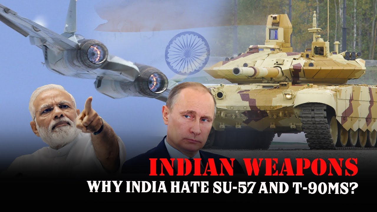 India Criticizes the Su-57 and Hates the T-90MS Tank - Why?