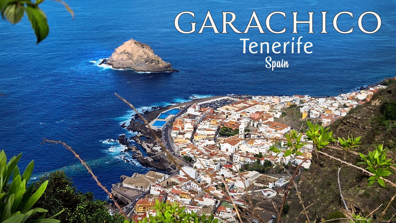 GARACHICO, Tenerife | Spain | Walking tour 4K