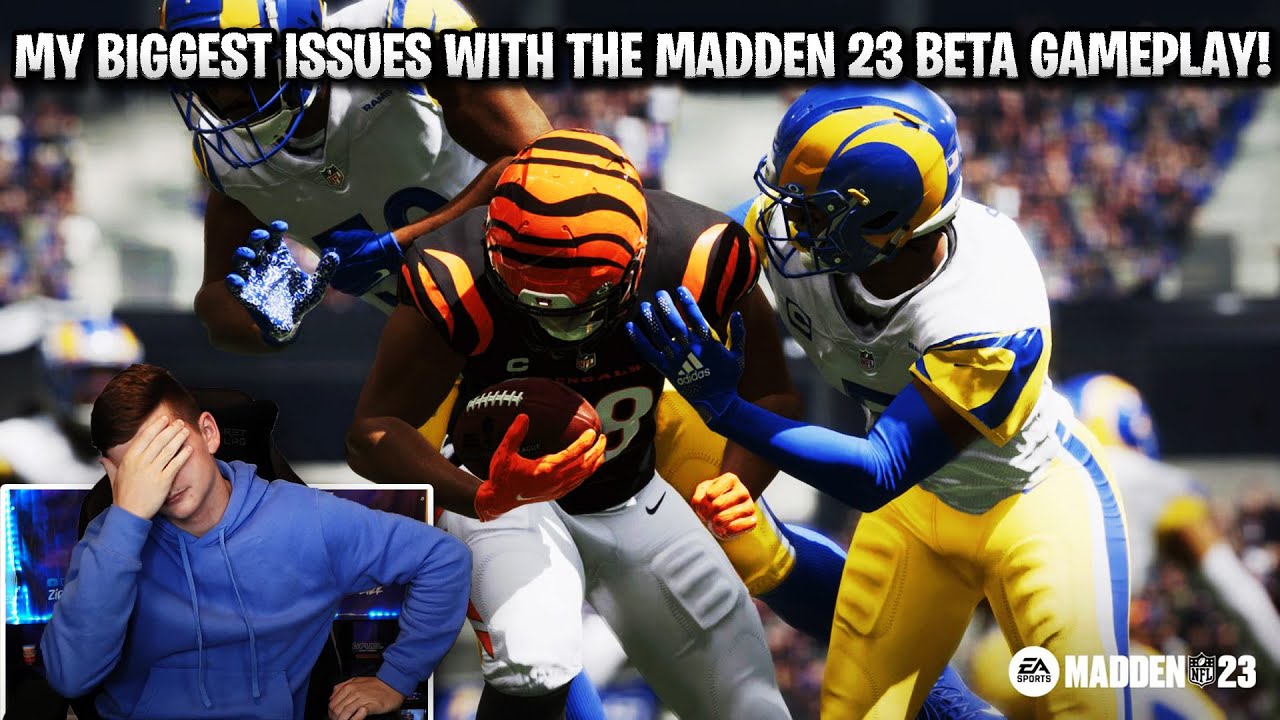 MY BIGGEST ISSUES WITH MADDEN 23 BETA GAMEPLAY! | MADDEN 23