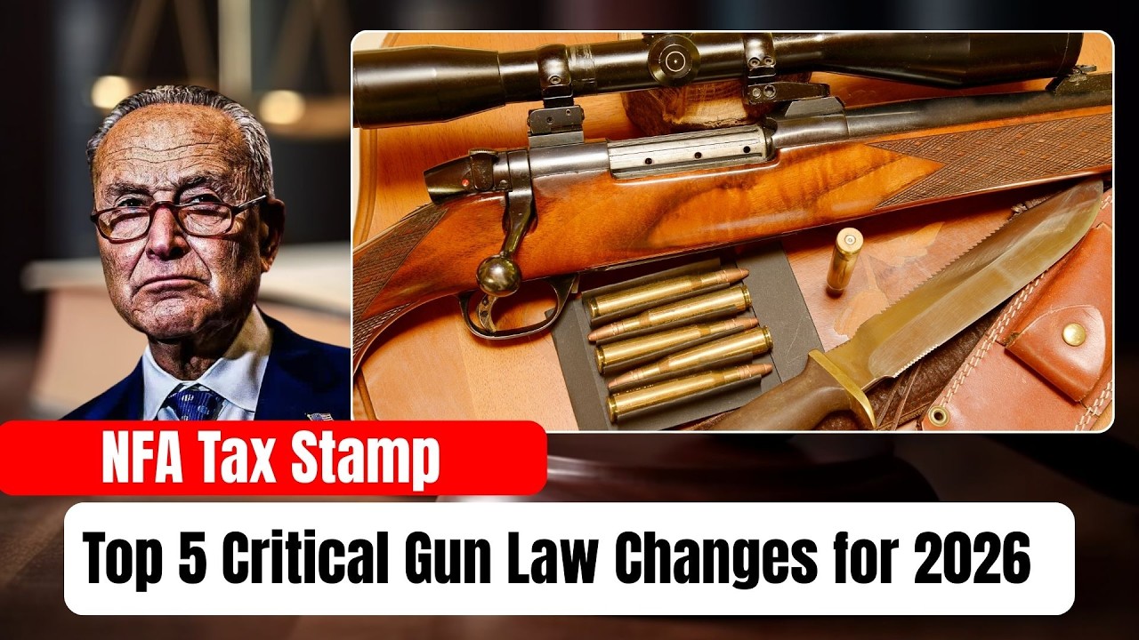 Top 5 Critical Gun Law Changes for 2026 | NFA Tax Stamp, Colorado Permit, Kentucky Red Flag