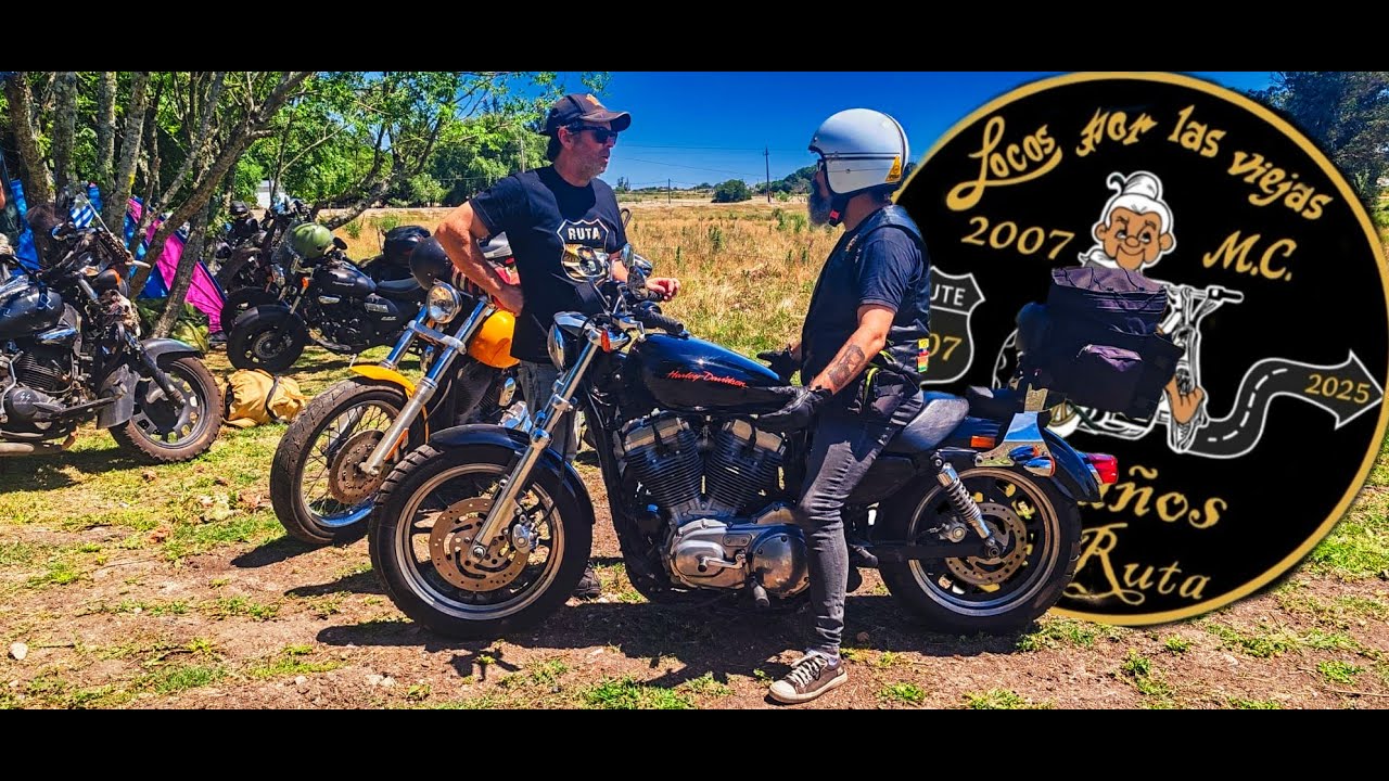 MOTO ENCUENTRO 🛵 LOCOS POR LAS VIEJAS MC 🛵 18 AÑOS EN RUTA