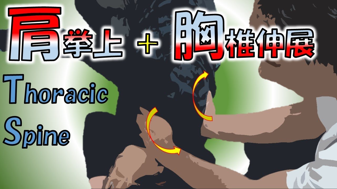 vol.223 肩挙上＋胸椎伸展　～胸椎伸展による可動域改善～