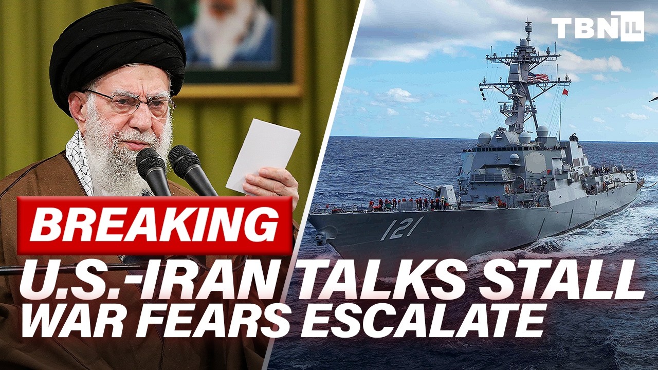 BREAKING: War Fears SPIKE As U.S.-Iran Talks Stall; UK Denies U.S. Bombers Base Access | TBN Israel