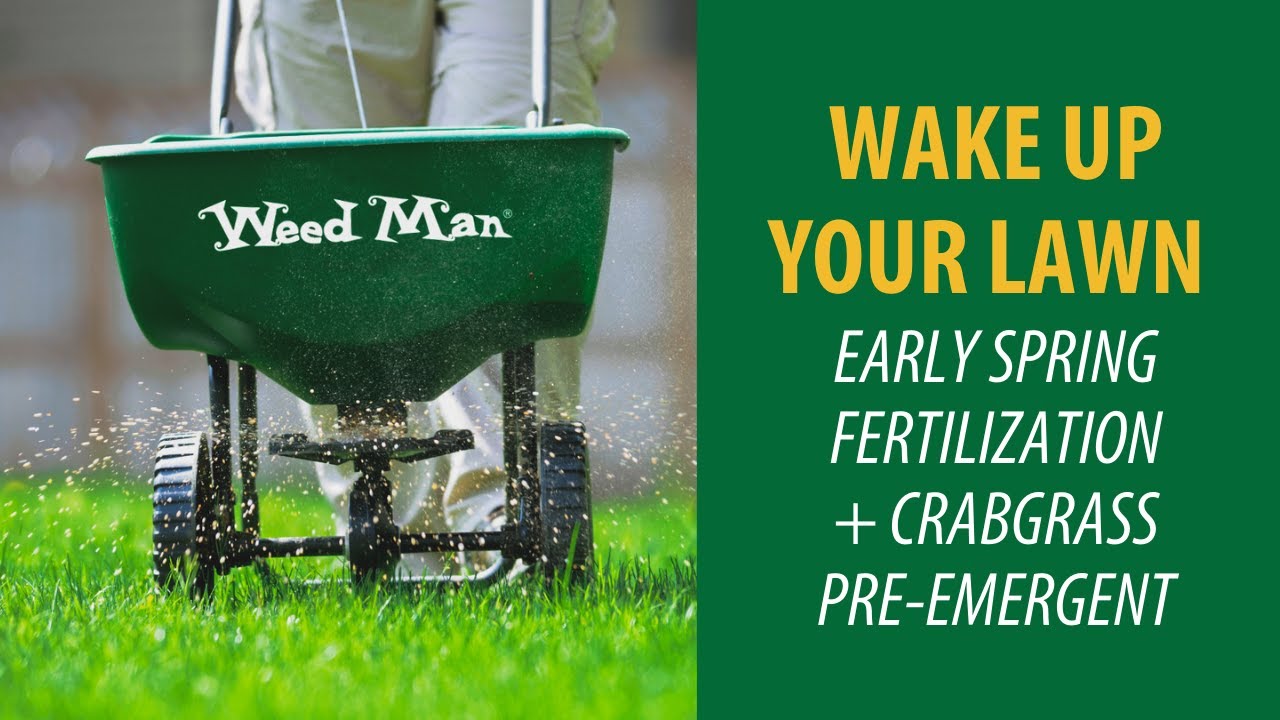 Early Spring Fertilizer - Completed Service with Weed Man