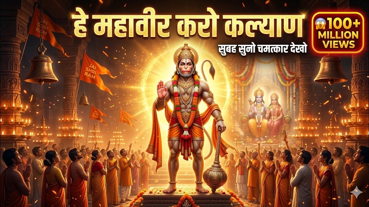 👉 😱 सुबह सुनते ही चमत्कार होगा | हे महावीर करो कल्याण 🙏 | 100M+ Views 🔥 Hanuman Bhajan