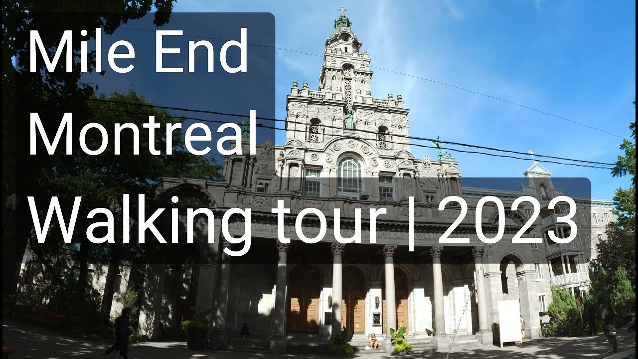 Mile End | Montreal | Canada | Walking tour | September 2023