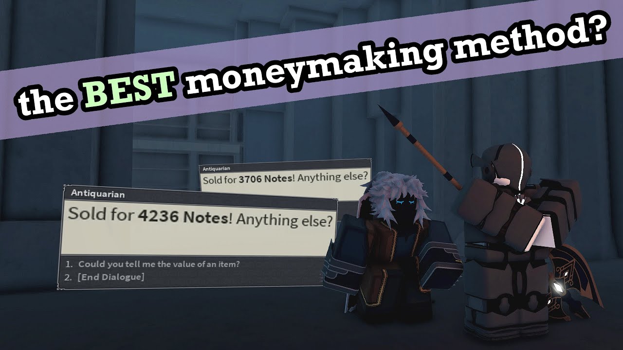 is this the best moneymaking method in deepwoken?